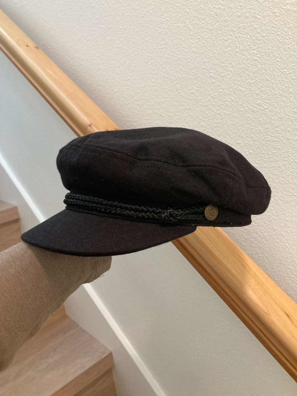 Brixton Fiddler Fisherman Cap - Black